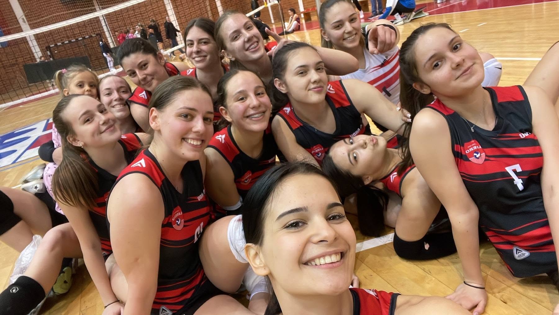 Igračice OK Libero nakon utakmice