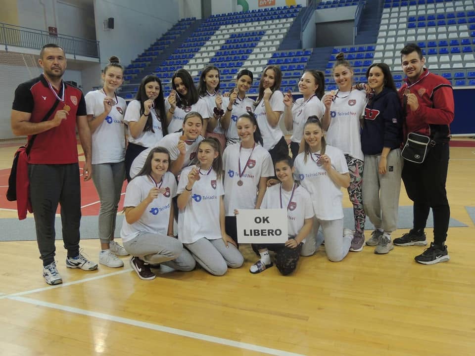 Juniorke OK Libero — bronzana medalja 2021