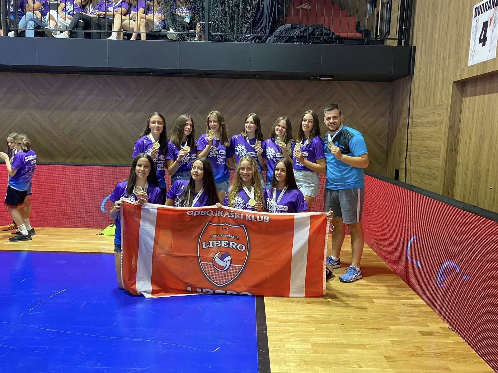 OK Libero pionirke šampionke Igara mladih 2022