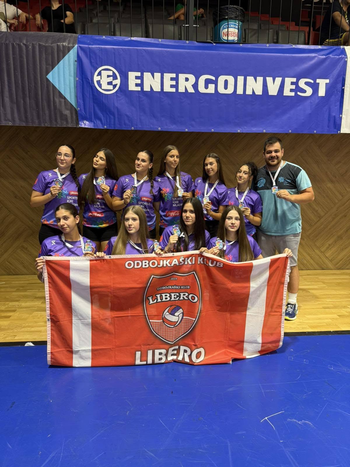 OK Libero pionirke bronzane na Igrama mladih 2025