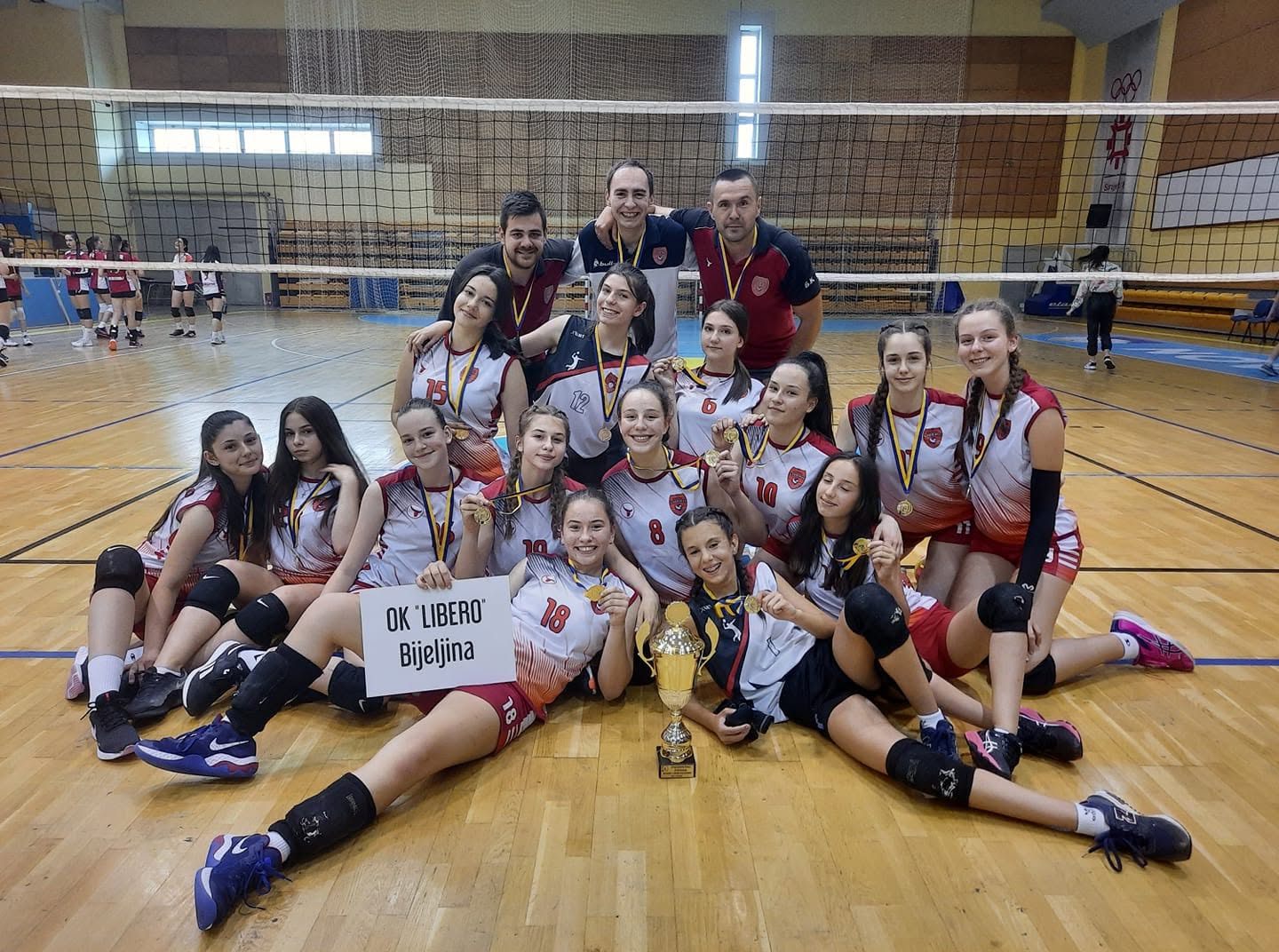 Pionirke OK Libero — državne šampionke BiH